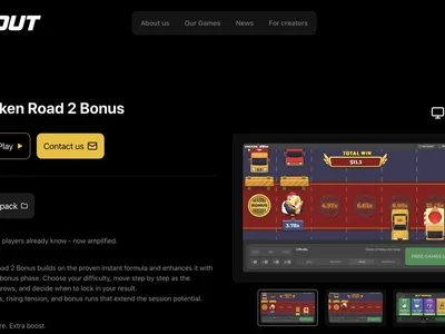 Chicken Road 2 Bonus comparison screenshot from inout.games