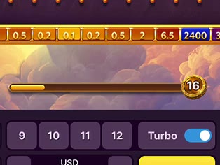 GodPlay Plinko turbo control